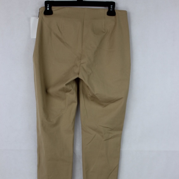 LAUREN RALPH LAUREN Skinny Cropped Pants Tan 4 - Picture 6 of 7